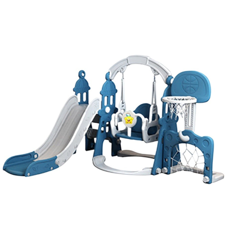 Homelements Kids 5 in 1 Swing Slide with Indoor Ball Pool Set