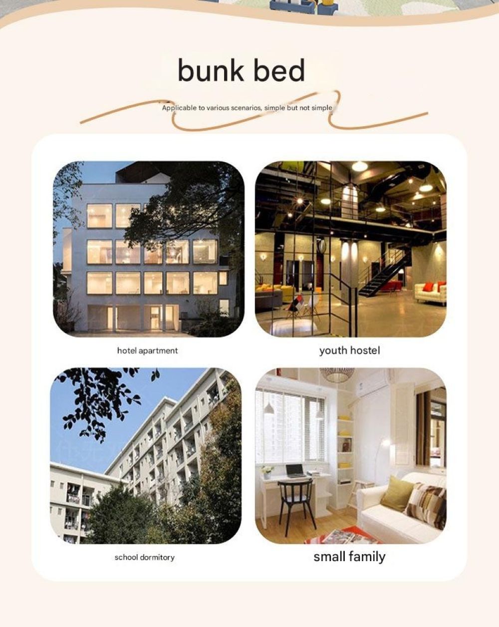 Youth Hostel Space Capsule Upper and Lower Beds Bunk Beds Adult E-sports Apartment Upper and Lower Bunks Custody Class School Dormitory High and Low Beds