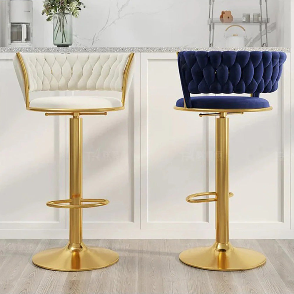 Homelements Modern Style Adjustable Height Bar Stool