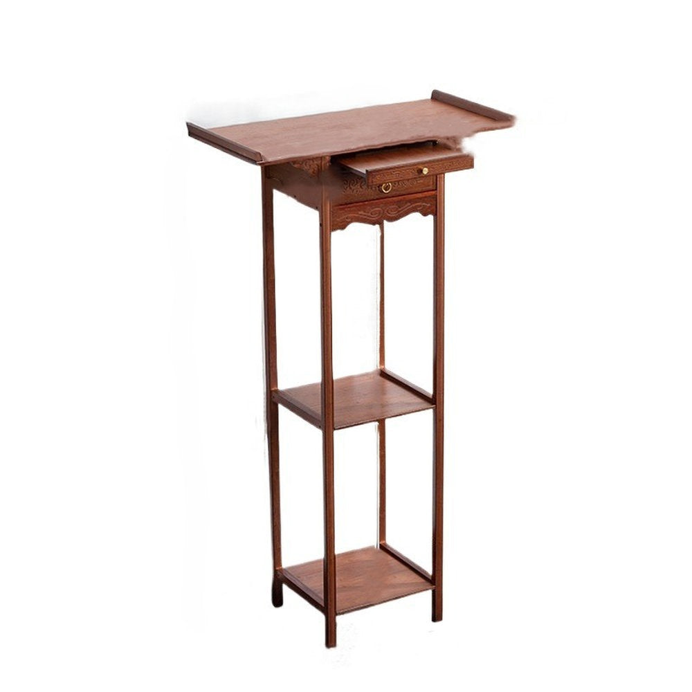 Incense Table Buddhist Table Economic Household Chinese Shrine Offering Table Small Gongtai Buddha Table God of Wealth Offering Table