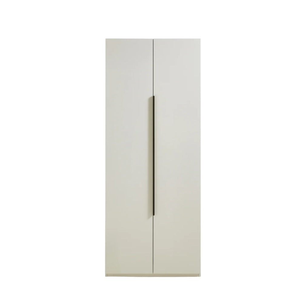 Linsay Stele 2-Door Wardrobe with Shelf