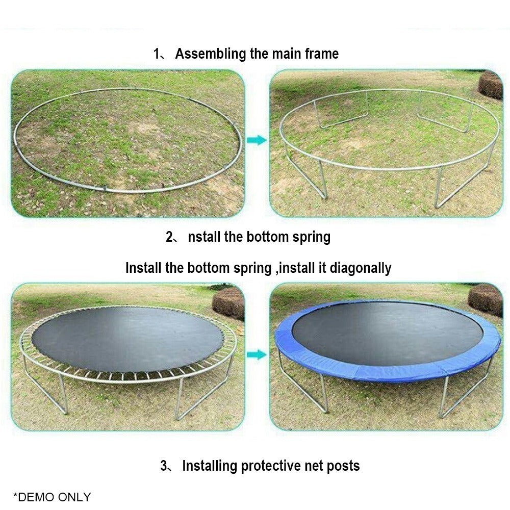 Sport Studio 16 Inch Trampoline Home Children Indoor Commercial Trampoline with Net Outdoor Adult Children Jumping Bed Manufacturer  Adult Kids Outdoor Trampoline Cardio Training Trampolines with Enclosures Safety Net