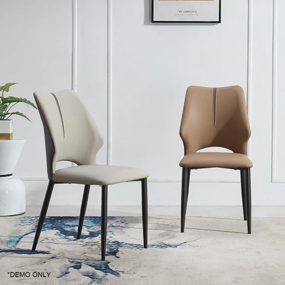 Homelements minimalist dining chair demo 2