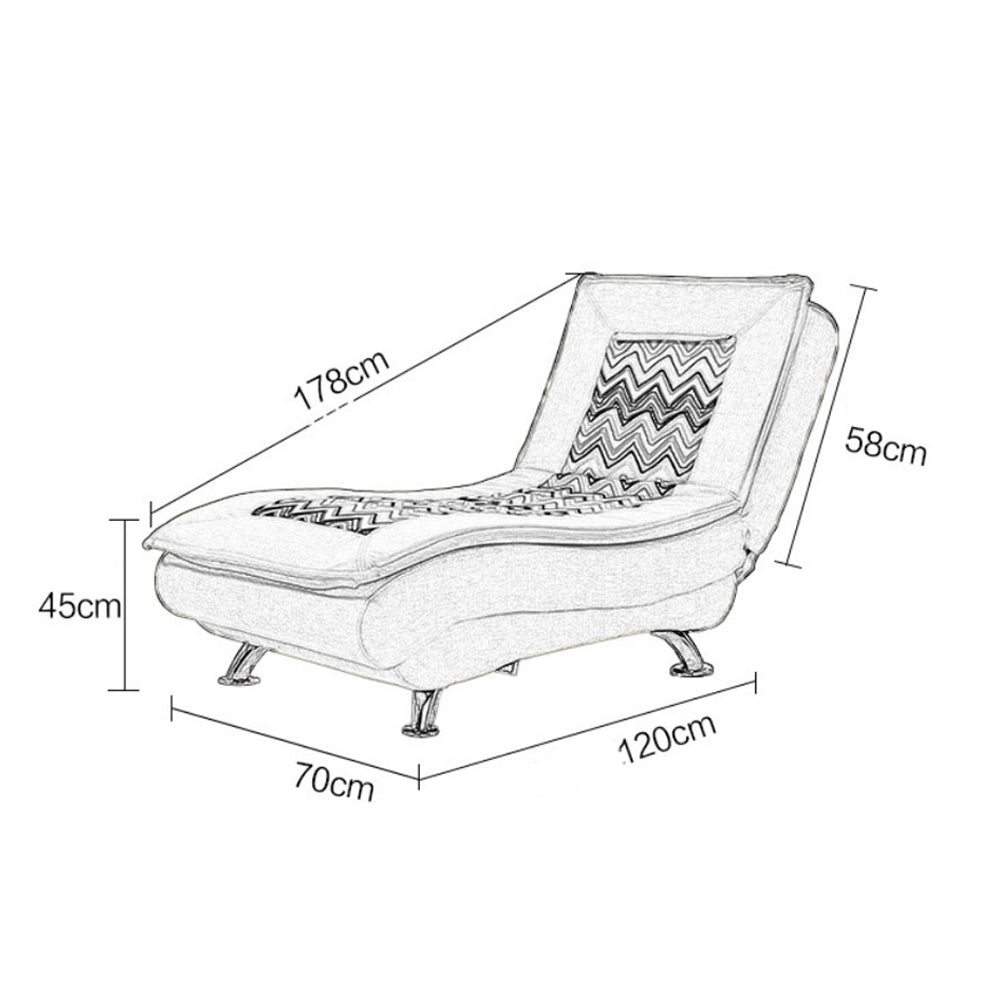 Homelements  Multifunctional Stainless Steel Foot Sofa Bed