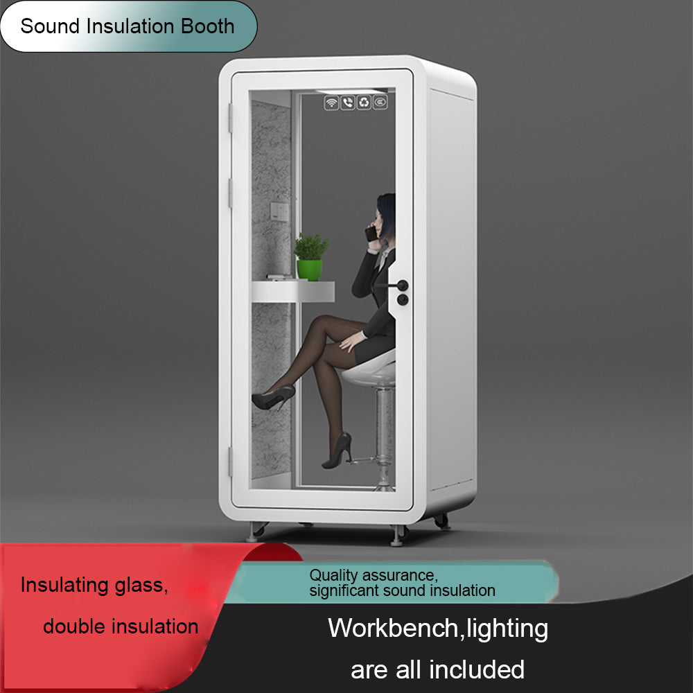 Homelements BJK-101023 Soundproof Booth Negotiation Room Mobile Silent Room Dedicated Soundproof Recording Studio Office Phone Booth Office Pod