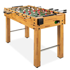 Sports Studio 4ft Soccer Table, Indoor Football Table 8-Pin Foosball Table