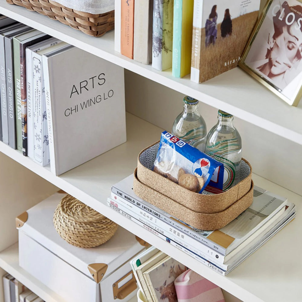 Linsay Renley Bookshelf with Storage Cabinet, White