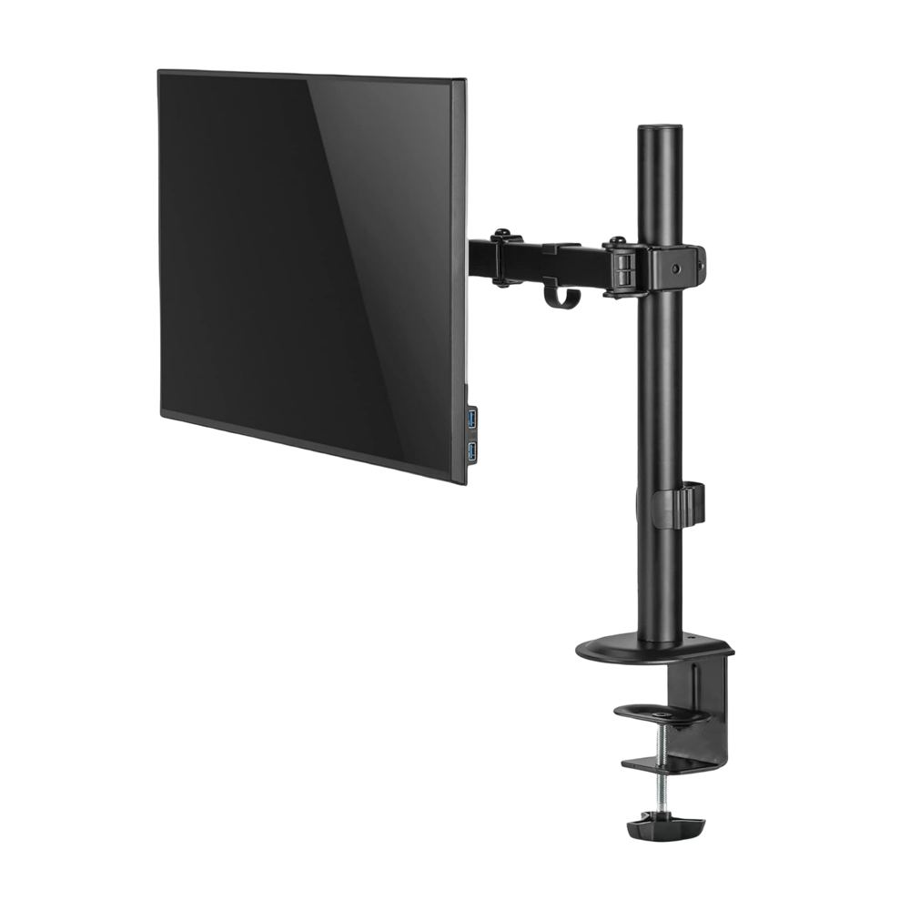 Homelements  Single Screen Monitor Stand Arm Bracket Black -SY MA01