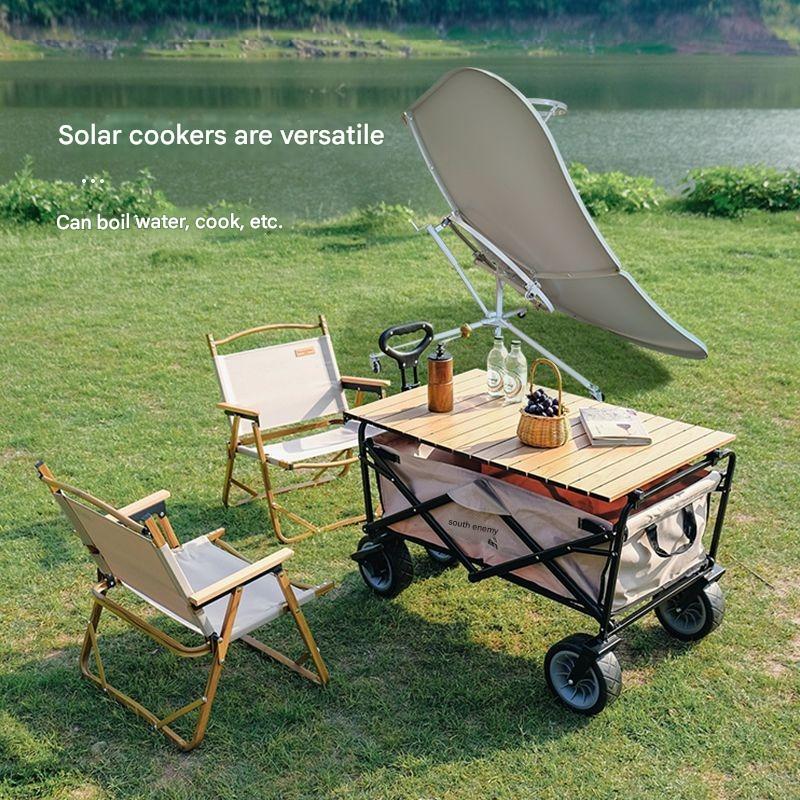 1.35M Square Solar Cooker Portable Solar Cooker Outdoor Picnic Barbecue Stove