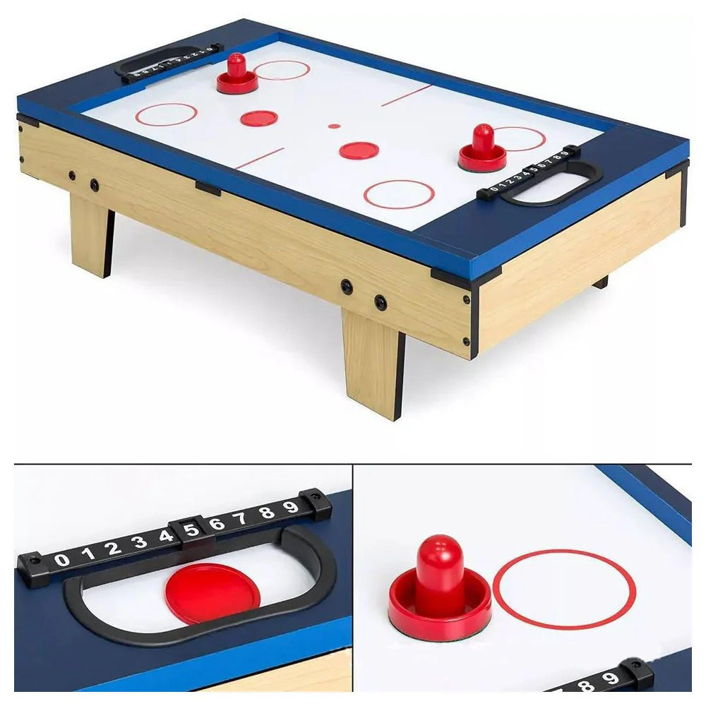 Sports Studio 4 in 1 Multi-function Foosball Table Ping Pong Table Air Hockey Table Pool Table Indoor Entertainment