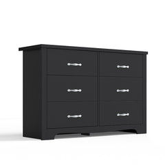 Linsay Chest of 6 Drawers Black