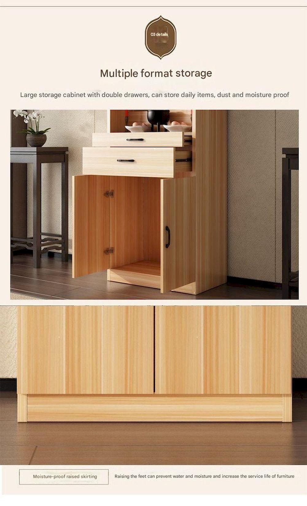 Premium German Craftsmanship Chinese Altar Cabinet