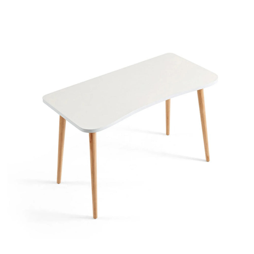 Linsay Oria Computer Desk, 1M, Natural & White