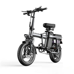 Sports Studio City High Carbon Steel Electric Folding Bicycle Bike 48V 400W Electric Bike 14 Inch Scooter Portable City Electric Bike 25 Km/H F9