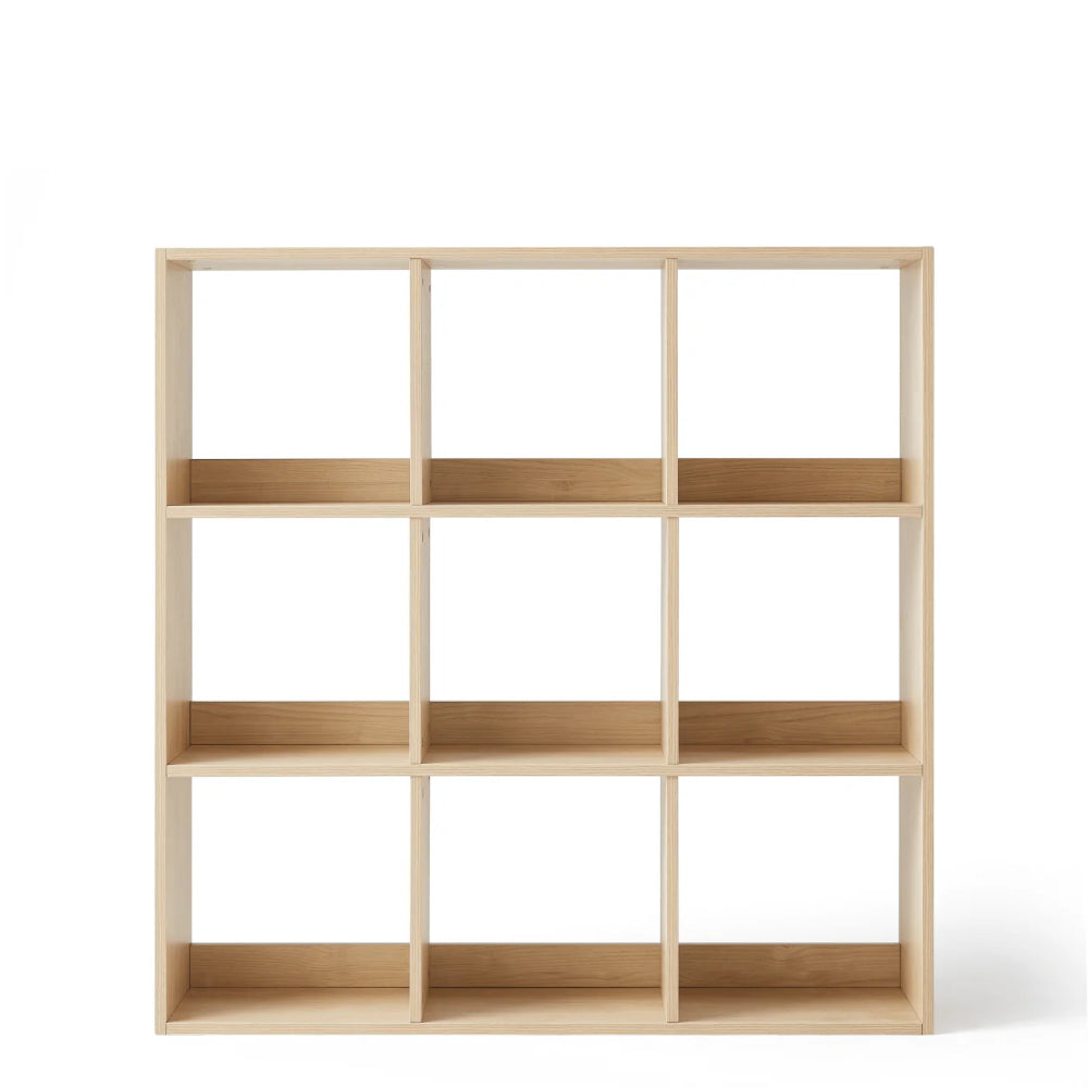 Linsay Geo 9 Cube Bookshelf , Natural