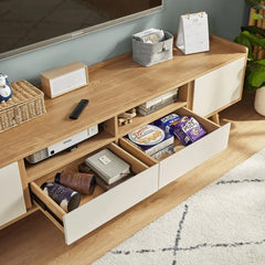 Linsay Karo Entertainment Unit, Natural & White