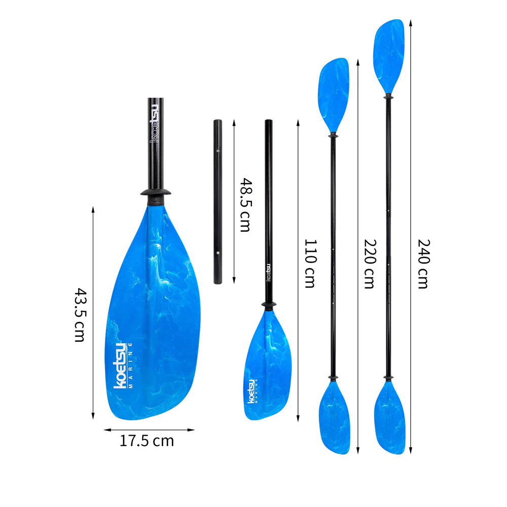 Sports studio  Streamline 3-Stage Kayak Paddle