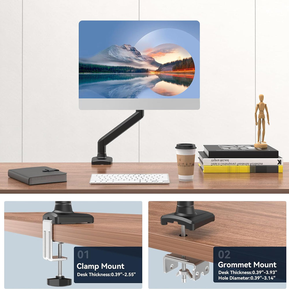 Homelements Single Monitor Stand Arm Bracket -SY-MA03