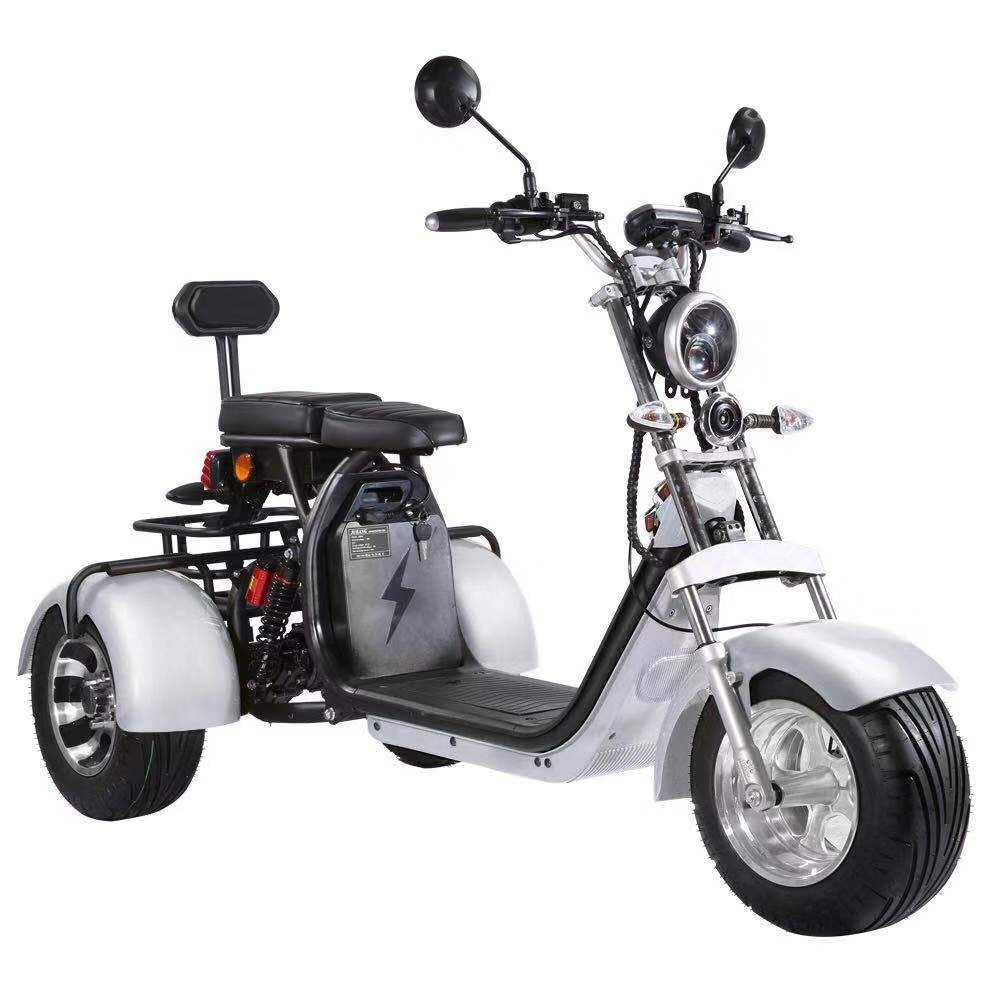 Sports Studio Harley Electric Trike citycoco 3000W 60V 20A Lithium C11A