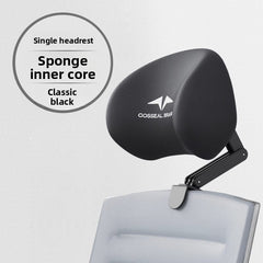 Chair Headrest Office Computer Chair Headrest Adjustable Seat Back Raised Head Support Sleeping Pillow No Punching Waist Pillow