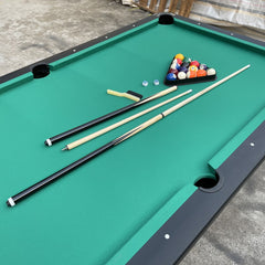 Sports Studio Indoor Automatic Pool Table Home Sports Folding Pool Table (7 ft)-green