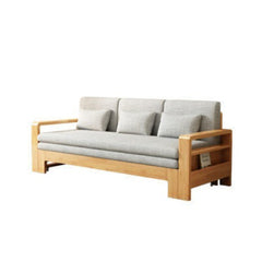 Homelements Folding Sofa Bed Modern Multifunctional Retractable Living Room Storage Removable and Washable Simple Pull-out Solid Wood Sofa Pull-out Bed  All Solid Wood Folding Dual Purpose Simple Modern Multi-functional Sofa Living Room Storage Sofa