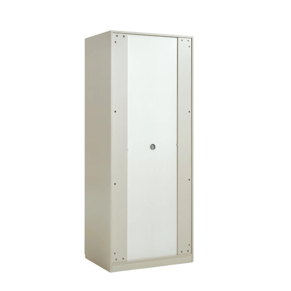 Linsay Stele 2-Door Wardrobe with Double Level Hanging