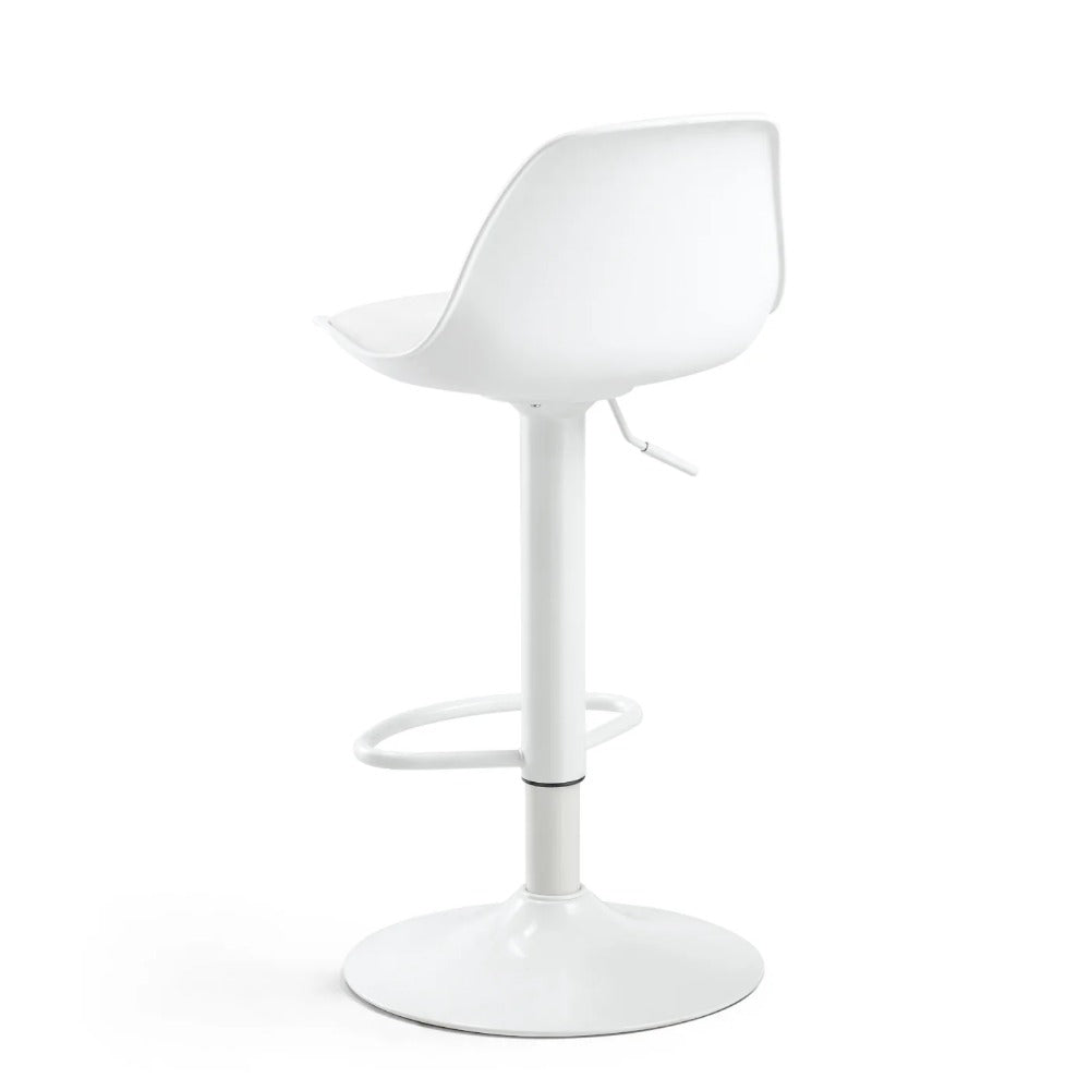 Linsay Perch Bar Stool with Backrest