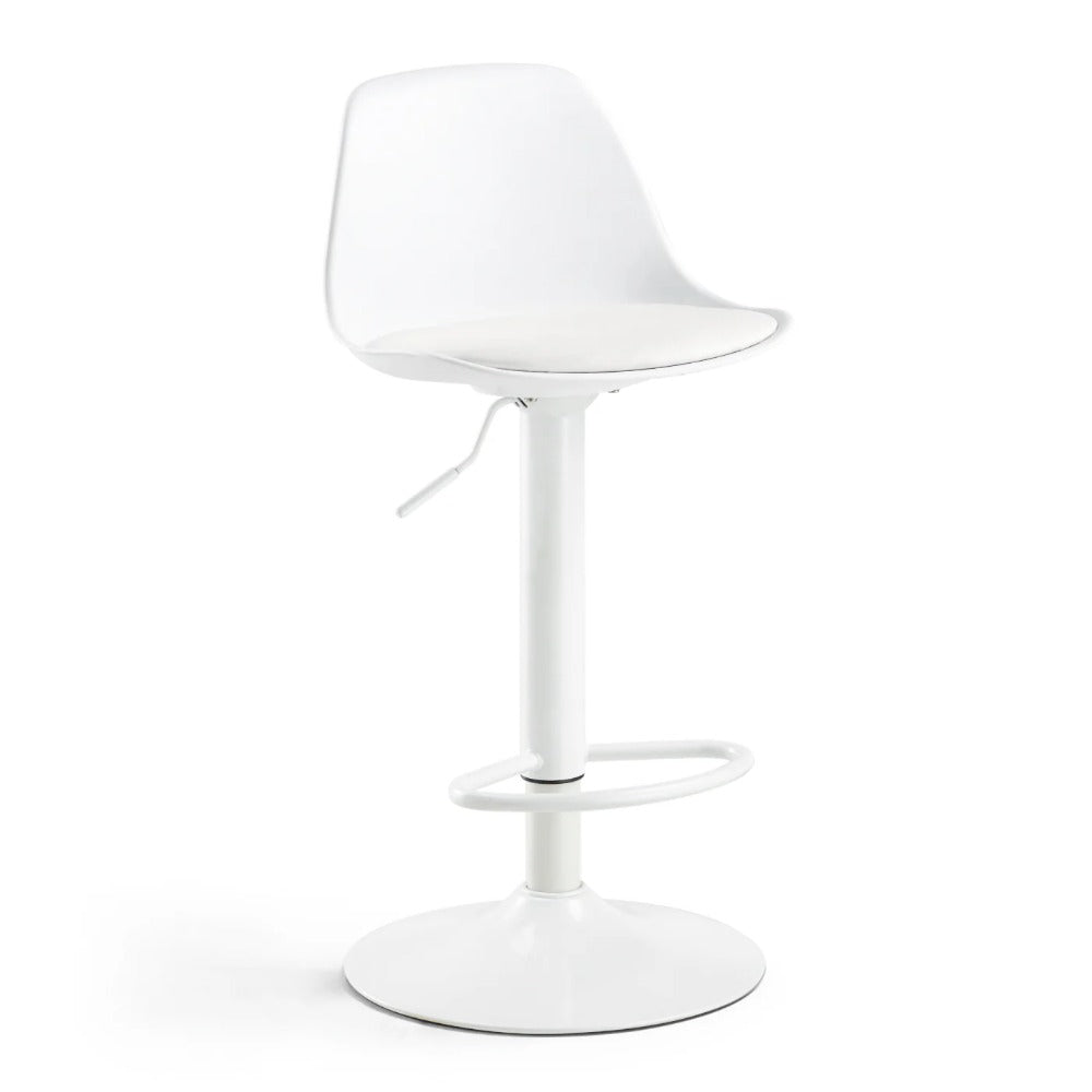 Linsay Perch Bar Stool with Backrest