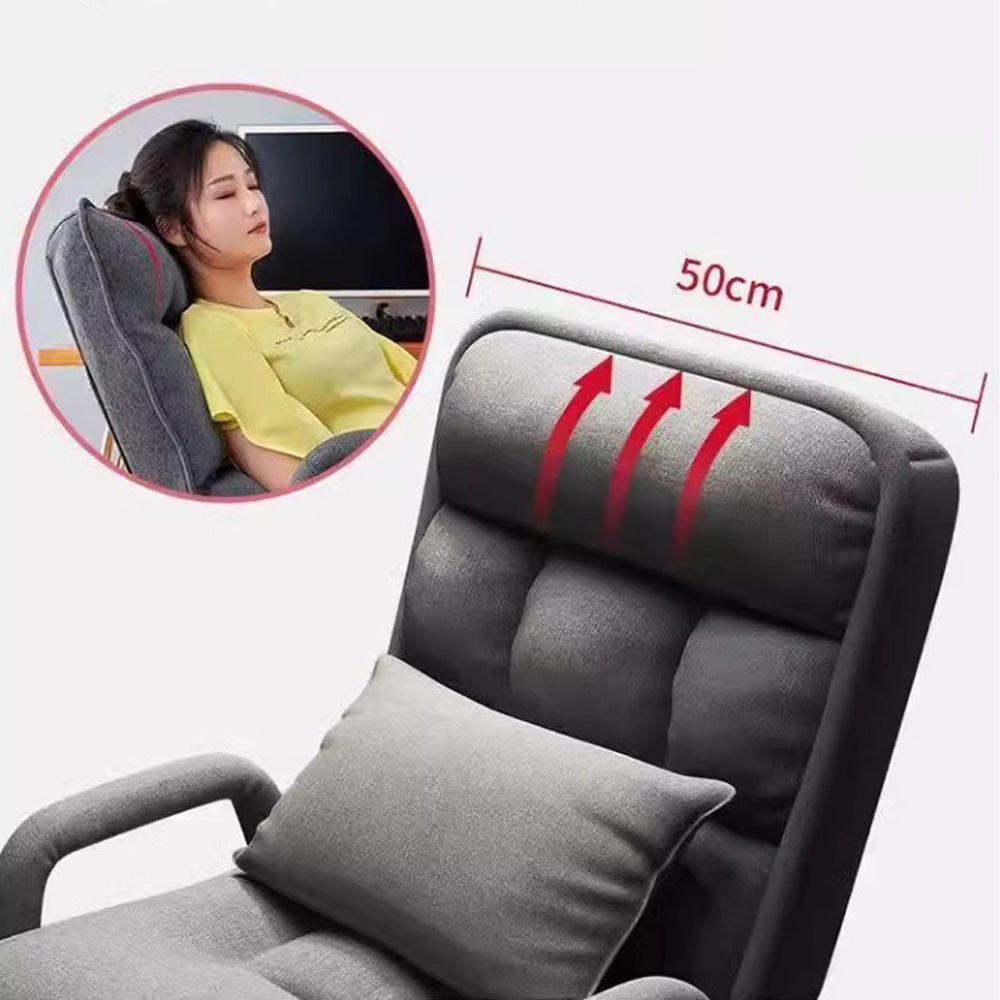 Homelements  Computer Chair, Home Use, Comfortable, Sedentary Backrest Lazy Chair, Dormitory College Student, Gaming Chair, Leisure Sofa, Office Chair