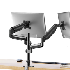 Homelements Gas Spring Desktop Stand and Monitor Support Arm with Double Steel Monitor Stand - SY-MA07