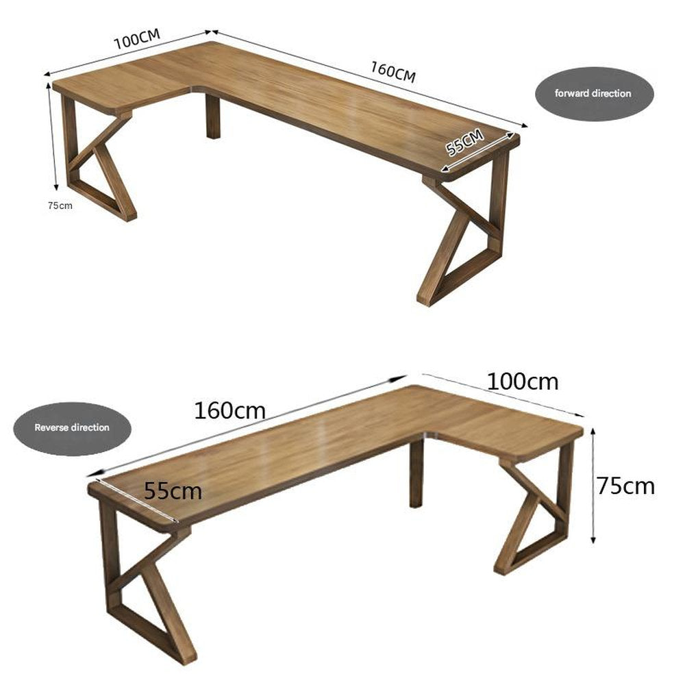 All Solid Wood Computer Desktop Table Corner Desk Writing Desk Bedroom Workbench Study Table