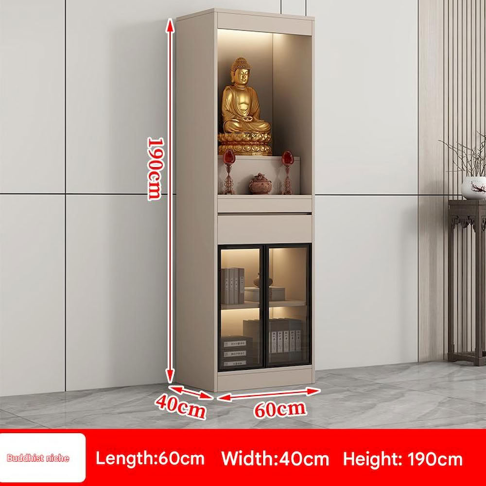 Modern Chinese Altar Cabinet | Luxury Buddha Shrine for Home