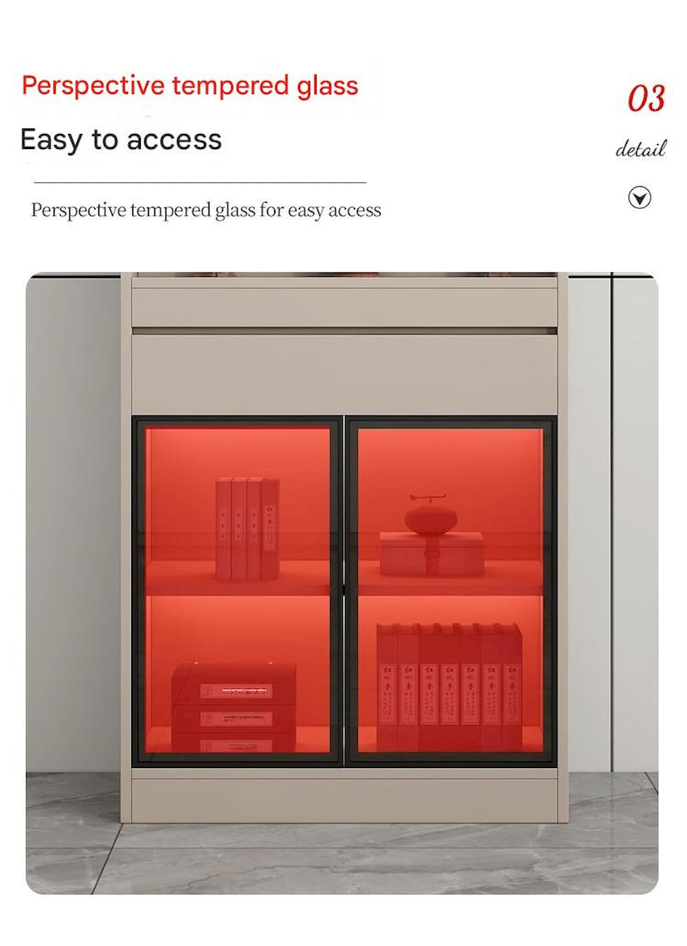 Modern Chinese Altar Cabinet | Luxury Buddha Shrine for Home