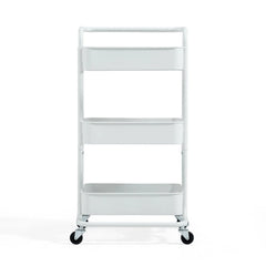 Linsay Strata 3-Tier Trolley, White