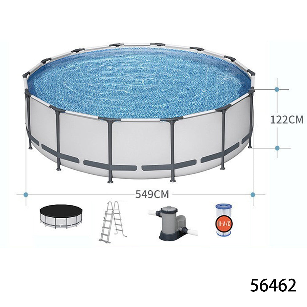 Sports studio  Thickened clip mesh round outdoor large stand family swimming pool