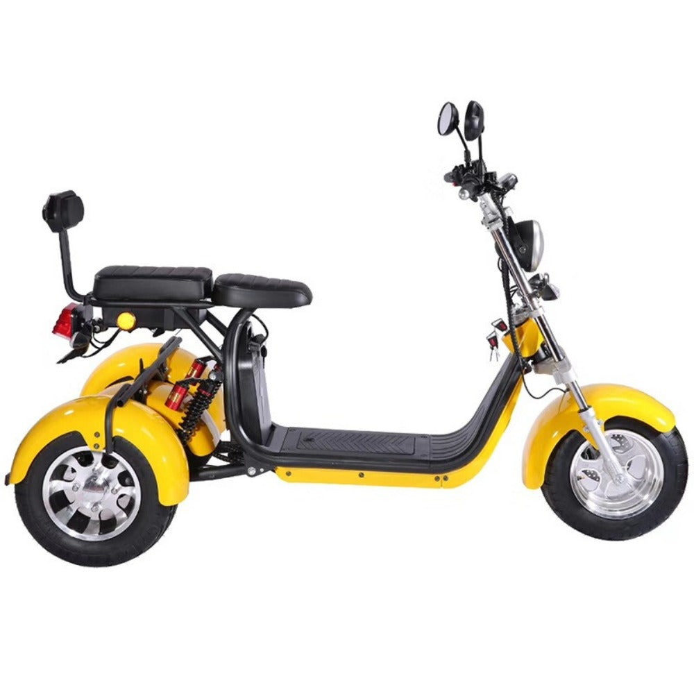 Sports Studio Harley Electric Trike citycoco 3000W 60V 20A Lithium C11A