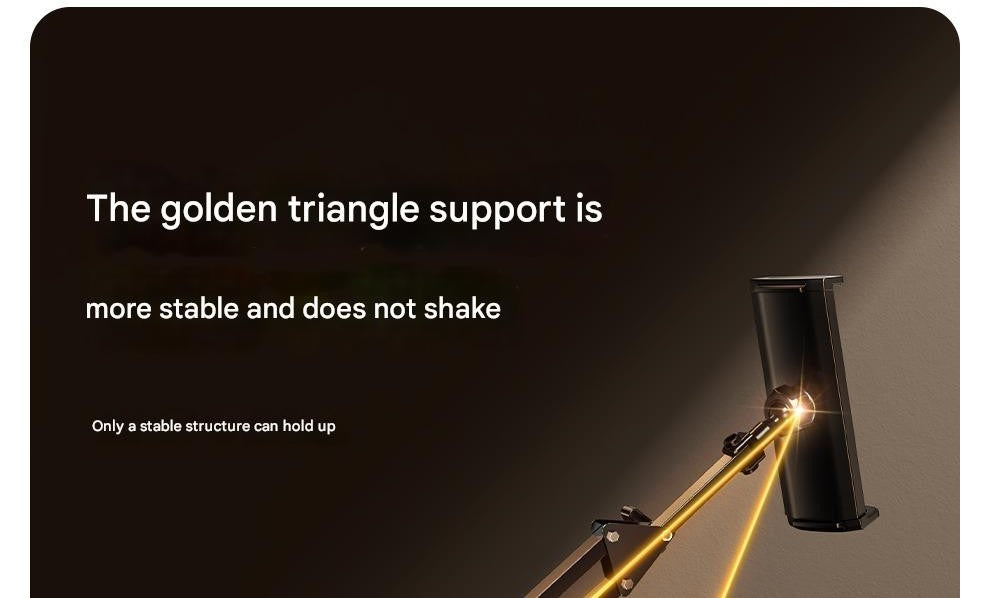 Mobile Phone Lazy Tablet Bracket Bedside Bed for Ipad Support Frame Desktop Cantilever Mobile Phone Holder Dormitory Computer Lying Down Watching Live Drama Artifact Multi-function Switch Universal Clip