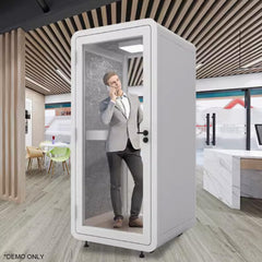 Homelements BJK-101023 Soundproof Booth Negotiation Room Mobile Silent Room Dedicated Soundproof Recording Studio Office Phone Booth Office Pod