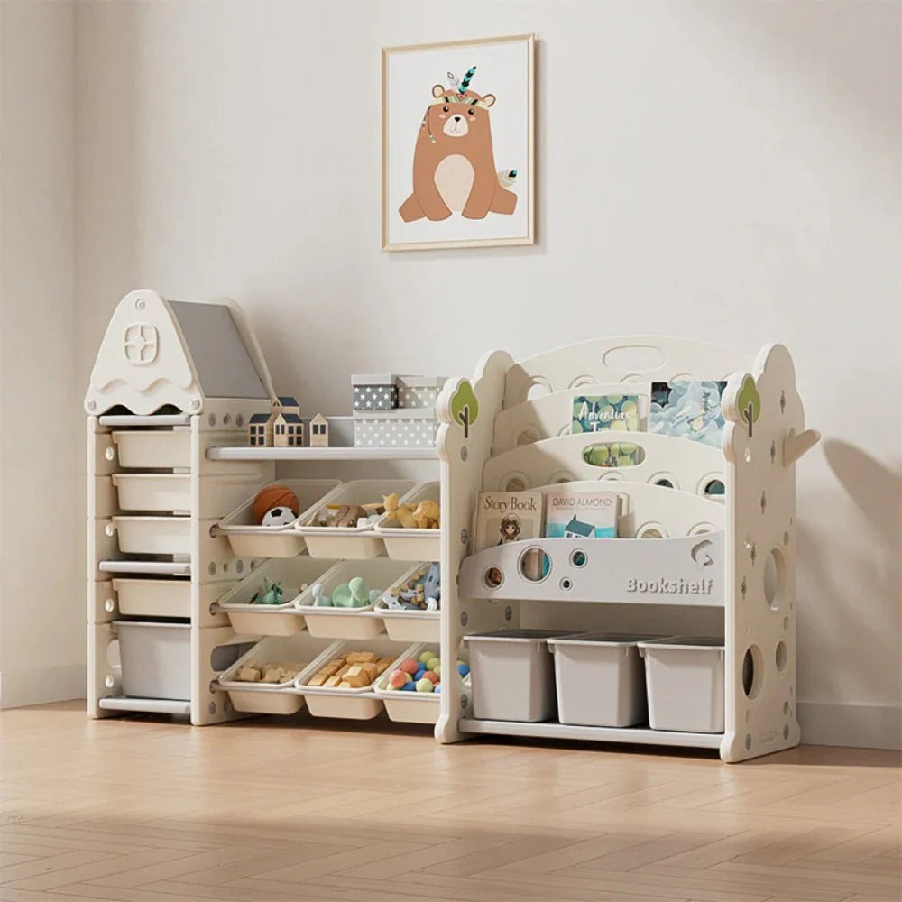 Homelements Toy Multifunctional Storage Cabinet Multi-layer Storage Rack