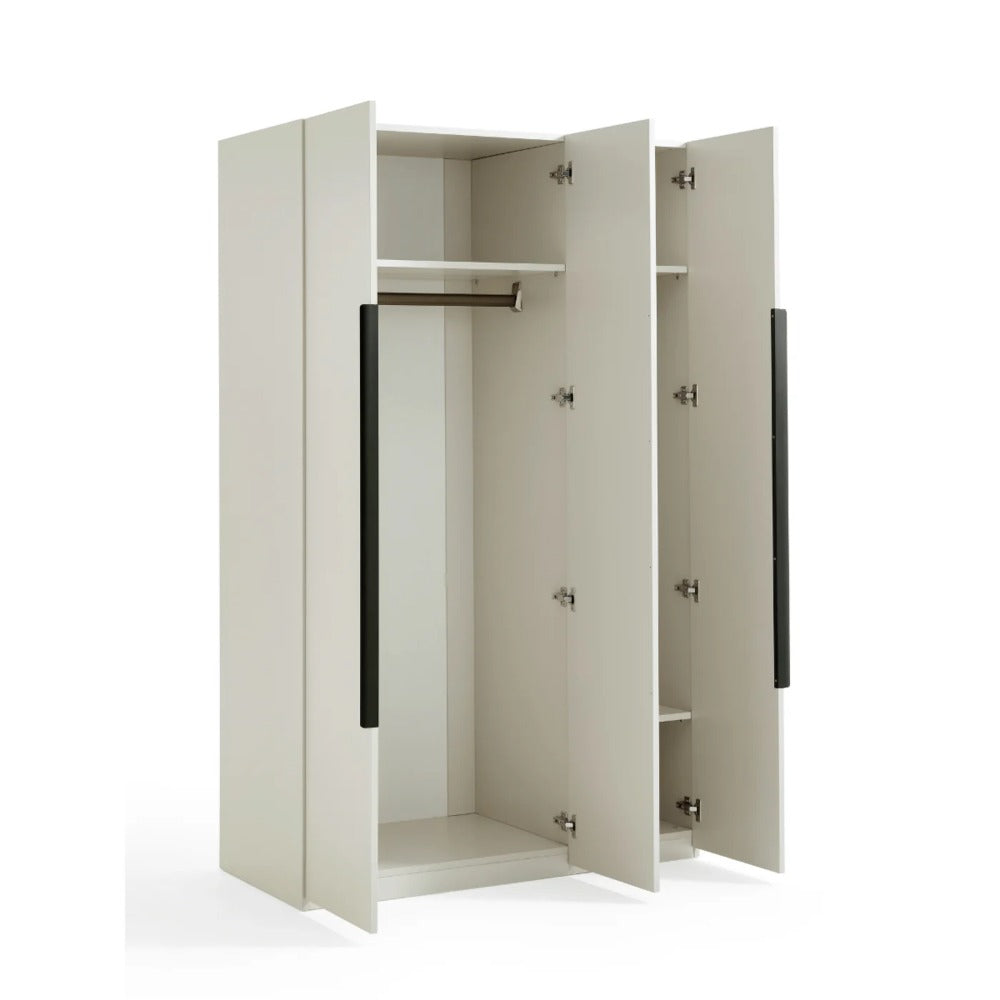 Linsay Stele 3-Door Wardrobe