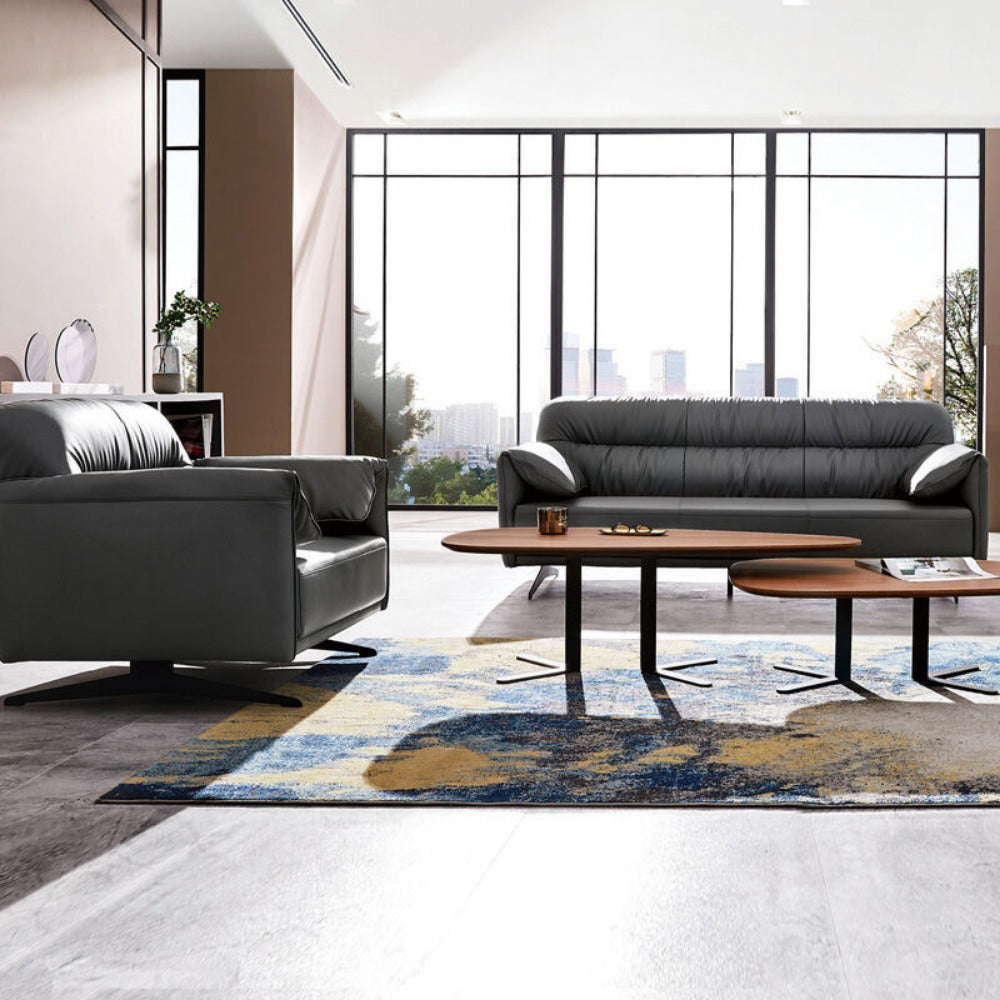 Homelements  Modern Minimalist Office Sofa for Business, Reception, and Meeting Rooms