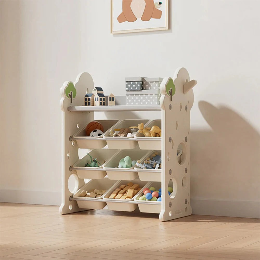 Homelements Toy Multifunctional Storage Cabinet Multi-layer Storage Rack