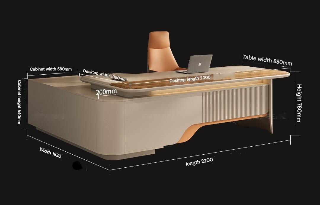 Homelements Luxury Executive Desk Sets - Premium Office Desks for CEOs