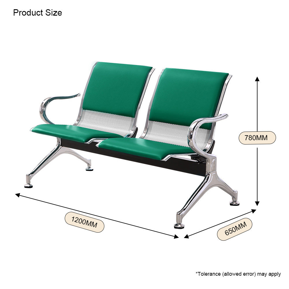 Homelements  Three-seater Row Chair/airport Chair/stainless Steel/hospital Waiting Chair/public Row Rest Chair