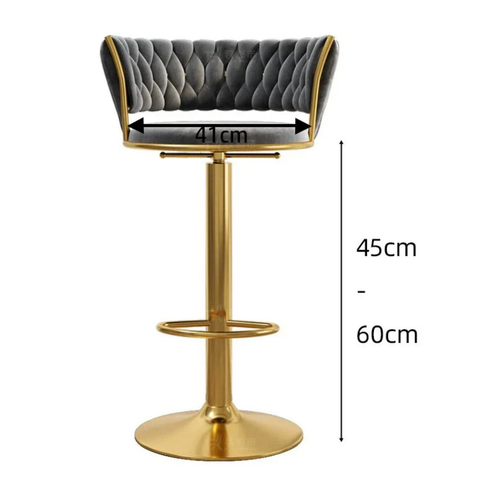 Homelements Modern Style Adjustable Height Bar Stool