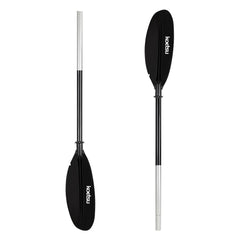 Sports studio Kayak paddle with high-strength aluminum alloy shaft and blade, material is aluminum alloy + nylon