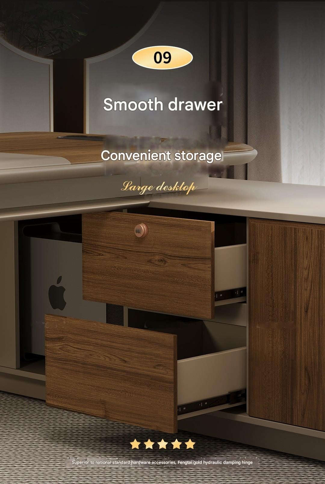 Homelements Luxury Executive Desk Sets - Premium Office Desks for CEOs