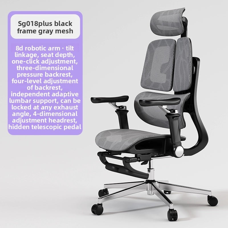 Saigu Ergonomic Chair Computer Chair Waist Back Office Seat Home Sitting Comfortable Gaming Chair Rotary Chair