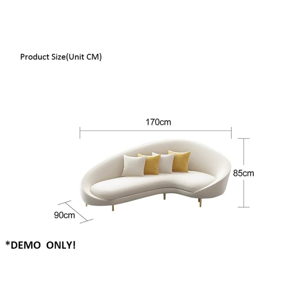 Homelements Multi-Functional Shaped Sofa Set – Perfect for Beauty Salons, Reception Areas, Offices, and Casual Clothing Stores